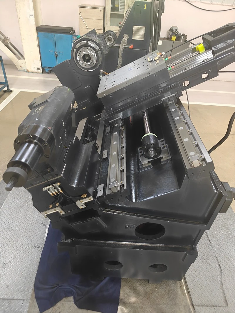 Linear Way Horizontal Turning Machine Frame factory